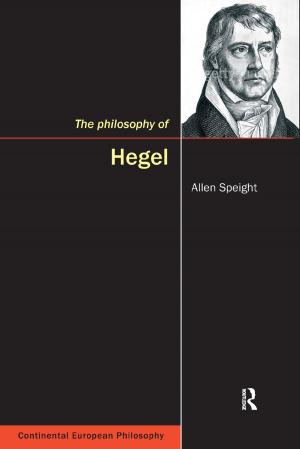 Cover of the book The Philosophy of Hegel by Proffessor John Burnett, John Burnett