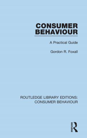 Book cover of Consumer Behaviour (RLE Consumer Behaviour)