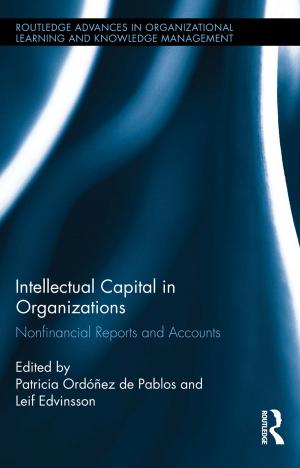 Cover of the book Intellectual Capital in Organizations by Patrick van der Duin