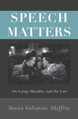Cover of the book Speech Matters by Barry Scott Wimpfheimer