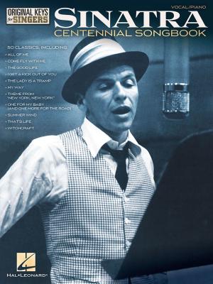Book cover of Frank Sinatra - Centennial Songbook - Original Keys for Singers