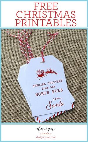 Cover of Christmas Printables By Design Corral