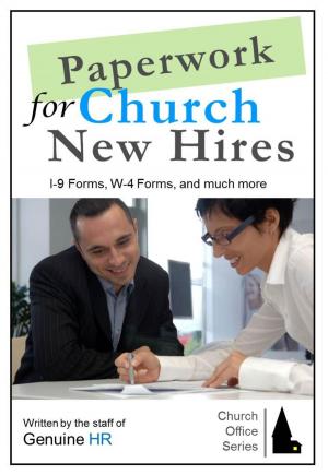 Cover of the book Paperwork for Church New Hires by Cleve Persinger, Chuck Scoggins, Kevin D. Hendricks