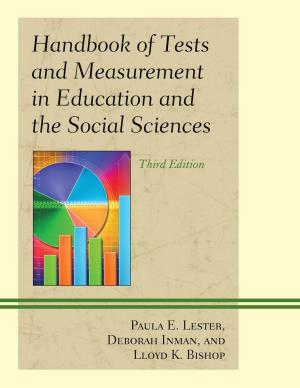 Cover of Handbook of Tests and Measurement in Education and the Social Sciences