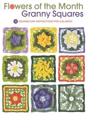 Cover of the book Flowers of the Month Granny Squares by Barbara Matthiessen