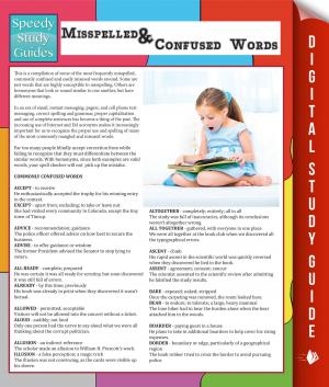 Cover of the book Misspelled And Confused Words (Speedy Study Guide) by Sustainable Stevie