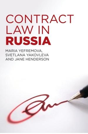 Cover of the book Contract Law in Russia by Bengt Jangfeldt