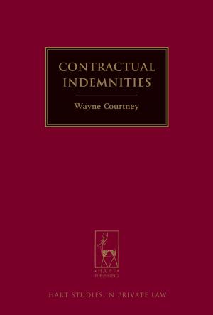 Cover of the book Contractual Indemnities by Dr Adam J. Johnson