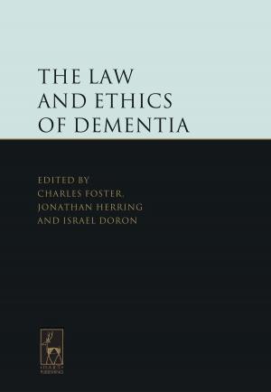 Cover of the book The Law and Ethics of Dementia by Professor Peter Parr