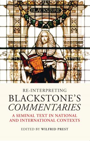 Cover of the book Re-Interpreting Blackstone's Commentaries by Eamonn Jordan, Kevin J. Wetmore, Jr., Patrick Lonergan