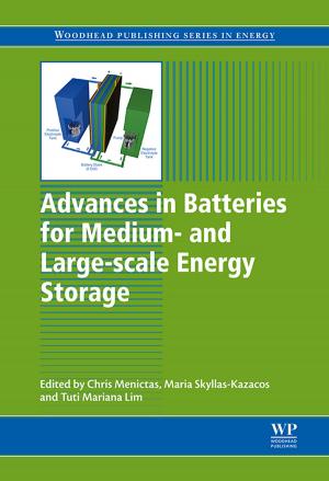Cover of the book Advances in Batteries for Medium and Large-Scale Energy Storage by Ahmed Fathelrahman, Mohamed Ibrahim, Albert Wertheimer