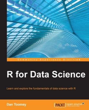 Cover of the book R for Data Science by Suhaib Fahad, Alfonso Garcia-Caro Nunez