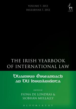 Cover of Irish Yearbook of International Law, Volume 7, 2012