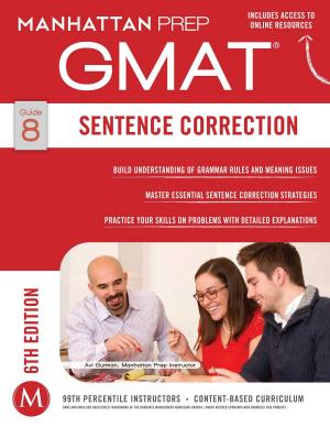 Cover of the book GMAT Sentence Correction by Jeremy Shinewald