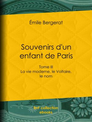 Cover of the book Souvenirs d'un enfant de Paris by Émile Boutroux