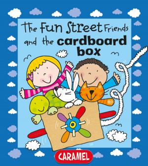 Cover of the book The Fun Street Friends and the Cardboard Box by Jans Ivens, Célestin le magicien