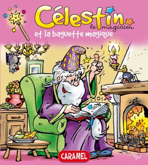 Book cover of Célestin le magicien et la baguette magique