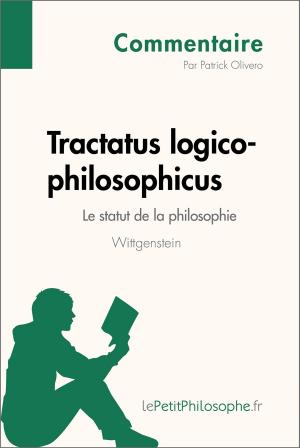 Cover of the book Tractatus logico-philosophicus de Wittgenstein - Le statut de la philosophie (Commentaire) by Eric Fourcassier, lePetitPhilosophe.fr