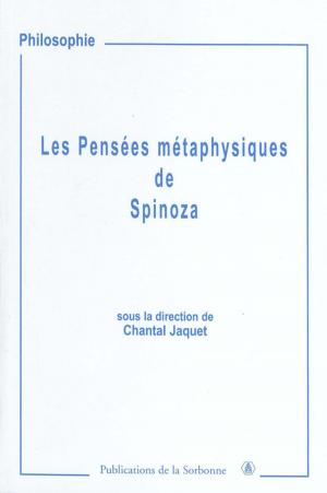 Cover of the book Les Pensées métaphysiques de Spinoza by Anna Avraméa