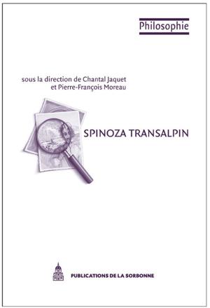 Cover of the book Spinoza transalpin by Jean Jacquart