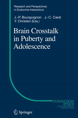Cover of the book Brain Crosstalk in Puberty and Adolescence by Saurabh Agarwal