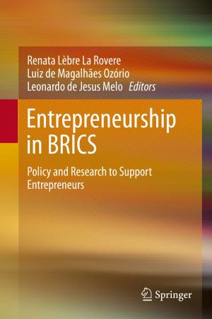 Cover of the book Entrepreneurship in BRICS by John Woods