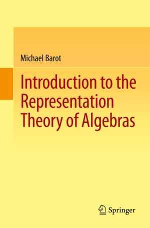 Book cover of Introduction to the Representation Theory of Algebras