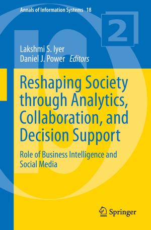 Cover of the book Reshaping Society through Analytics, Collaboration, and Decision Support by Nicholas L. Georgakopoulos