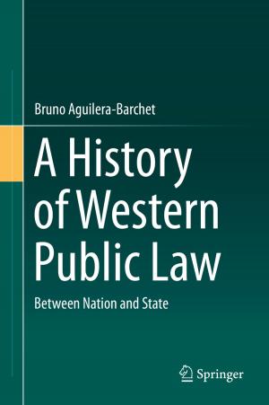 Cover of the book A History of Western Public Law by Dino Boccaletti