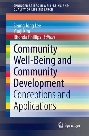 Cover of the book Community Well-Being and Community Development by Vicki Moran, Rita Wunderlich, Cynthia Rubbelke