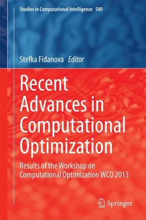 Cover of the book Recent Advances in Computational Optimization by Patrick Taranto