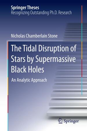 Book cover of The Tidal Disruption of Stars by Supermassive Black Holes