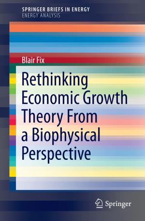 Cover of the book Rethinking Economic Growth Theory From a Biophysical Perspective by Gerald B. Halt, Jr., John C. Donch, Jr., Amber R. Stiles, Robert Fesnak