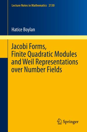 Cover of the book Jacobi Forms, Finite Quadratic Modules and Weil Representations over Number Fields by Vladislav Boronenkov, Yury Korobov