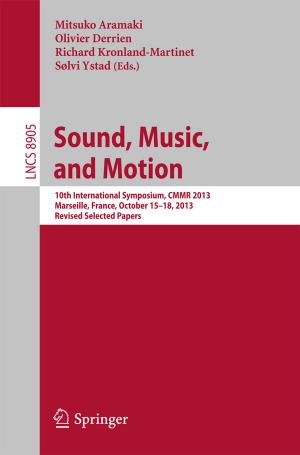 bigCover of the book Sound, Music, and Motion by 
