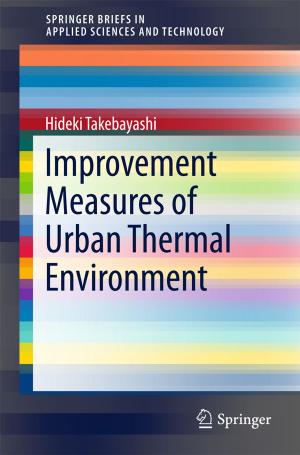 Cover of the book Improvement Measures of Urban Thermal Environment by Paola D’Aprile