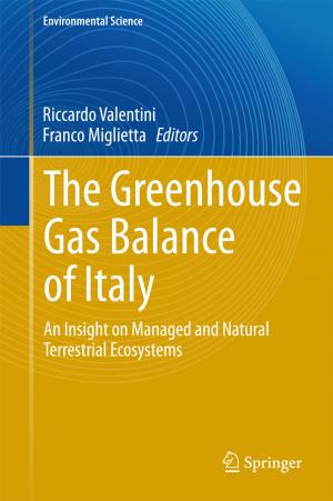 Cover of the book The Greenhouse Gas Balance of Italy by Stanley D. Smith, Russell Monson, Jay E. Anderson