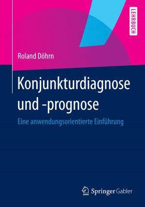 Cover of the book Konjunkturdiagnose und -prognose by J. de Klein