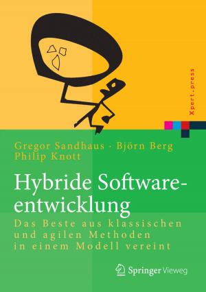Cover of the book Hybride Softwareentwicklung by Andreas Pfnür