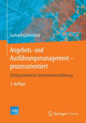 Cover of the book Angebots- und Ausführungsmanagement-prozessorientiert by Dan M. Fliss, Ziv Gil