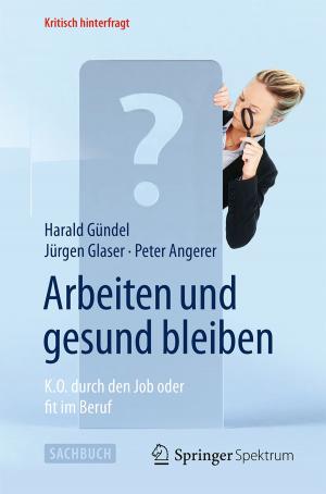 Book cover of Arbeiten und gesund bleiben