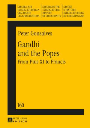 Book cover of Gandhi and the Popes