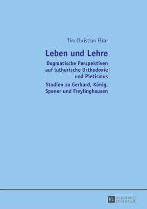 Cover of the book Leben und Lehre by Sebastian Biller