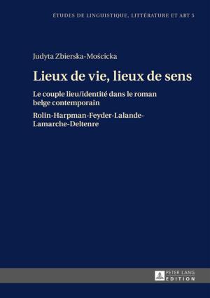 Cover of the book Lieux de vie, lieux de sens by Weimin Zhang