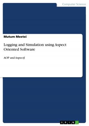 Cover of the book Logging and Simulation using Aspect Oriented Software by Anonym