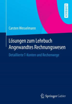 Cover of the book Lösungen zum Lehrbuch Angewandtes Rechnungswesen by Torsten Becker