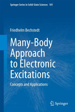 Cover of the book Many-Body Approach to Electronic Excitations by J.W. Hand, K. Hynynen, P.N. Shrivastava, T.K. Saylor