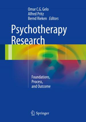 Cover of the book Psychotherapy Research by Clemens Fritsch, Thomas Ruzicka