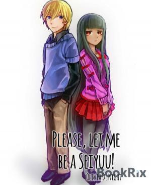 Cover of the book "Please, let me be a Seiyuu!" by heidi jacobsen