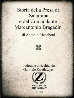 Book cover of Storia della Presa di Salamina e del Comandante Marcantonio Bragadin